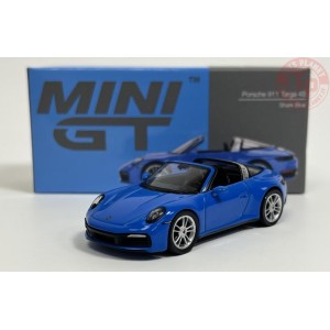 PORSCHE 911 TARGA 4S-SHARK BLUE 1/64 MGT00610-L Mini Gt