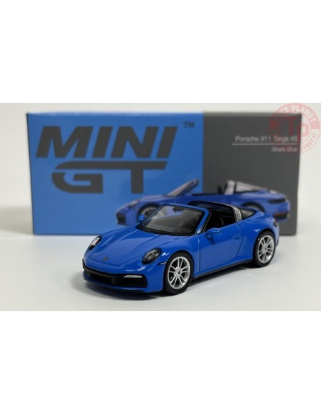 PORSCHE 911 TARGA 4S-SHARK BLUE 1/64 MGT00610-L Mini Gt