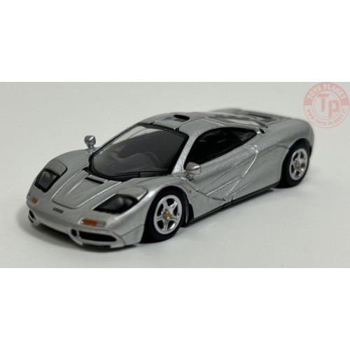 MCLAREN F1-MAGNESIUM SILVER 1/64 MGT00555-L MINI GT