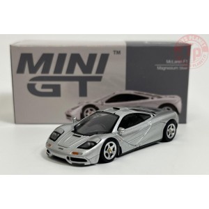 MCLAREN F1-MAGNESIUM SILVER 1/64 MGT00555-L MINI GT