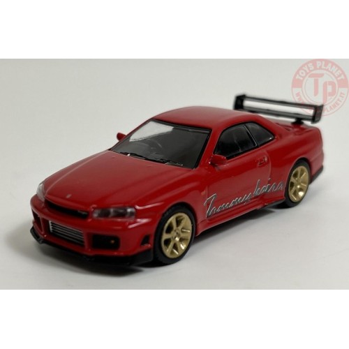 NISSAN SKYLINE GT-R TOMMYKAIRA R-Z-RED 1/64 MGT00543-R Mini Gt