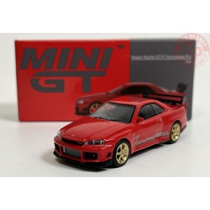 NISSAN SKYLINE GT-R TOMMYKAIRA R-Z-RED 1/64 MGT00543-R MINI GT