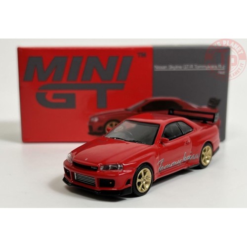 NISSAN SKYLINE GT-R TOMMYKAIRA R-Z-RED 1/64 MGT00543-R Mini Gt