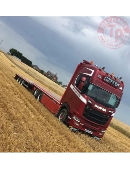 Scania NGS Highline Autotreno Trasporto Fieno Close & Son TEKNO 83068 TEKNO Scania NGS Highline Autotreno Trasporto Fieno Close & Son TEKNO 83068 TEKNO