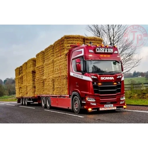 Scania NGS Highline Autotreno Trasporto Fieno Close & Son TEKNO 83068 TEKNO