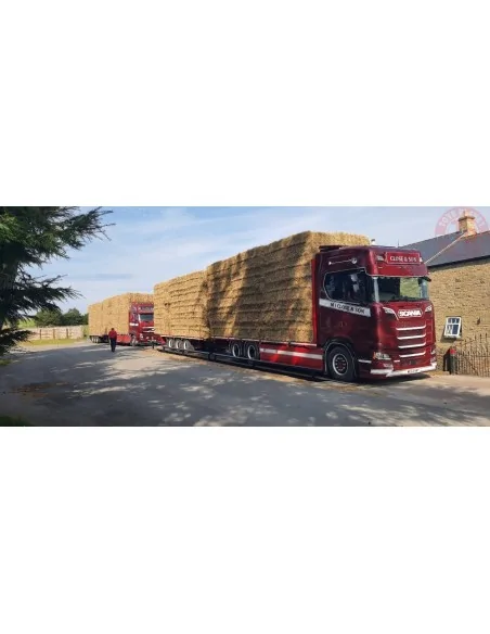 Scania NGS Highline Autotreno Trasporto Fieno Close & Son TEKNO 83068 TEKNO Scania NGS Highline Autotreno Trasporto Fieno Close & Son TEKNO 83068 TEKNO