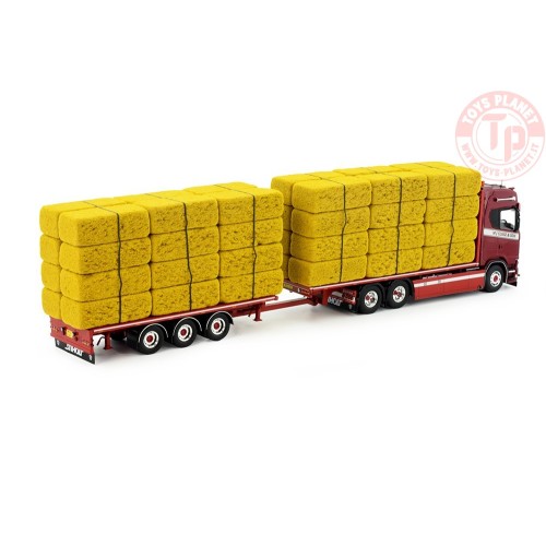 Scania NGS Highline Autotreno Trasporto Fieno Close & Son TEKNO 83068 TEKNO