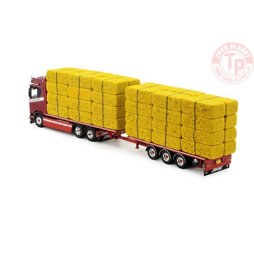 Scania NGS Highline Autotreno Trasporto Fieno Close & Son TEKNO 83068 TEKNO