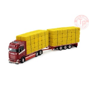Scania NGS Highline Autotreno Trasporto Fieno Close & Son TEKNO 83068 TEKNO