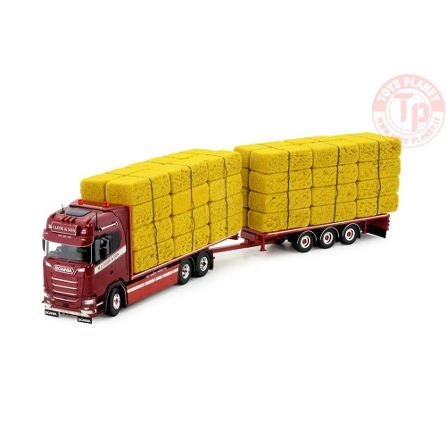 Scania NGS Highline Autotreno Trasporto Fieno Close & Son TEKNO 83068 TEKNO