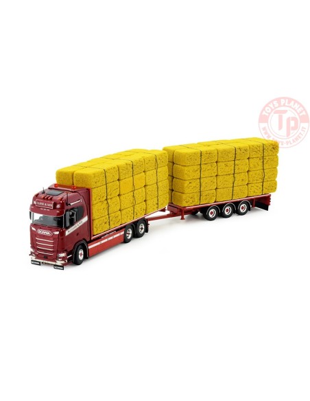 Scania NGS Highline Autotreno Trasporto Fieno Close & Son TEKNO 83068 TEKNO