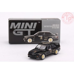 BMW M3-1987 ATCC CHAMPIONSHIP WINNER JSP TEAM BMW-BLACK 1/64 MGT00608-L Mini Gt