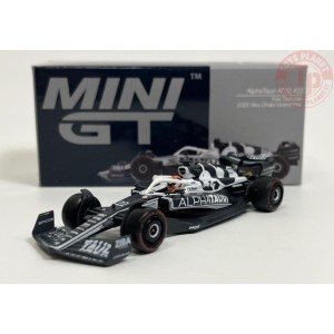 ALPHA TAURI AT03-YUKI TSUNODA 2022 ABU DHABI GRAND PRIX-WHITE/BLUE 1/64 MGT00521-L MINI GT