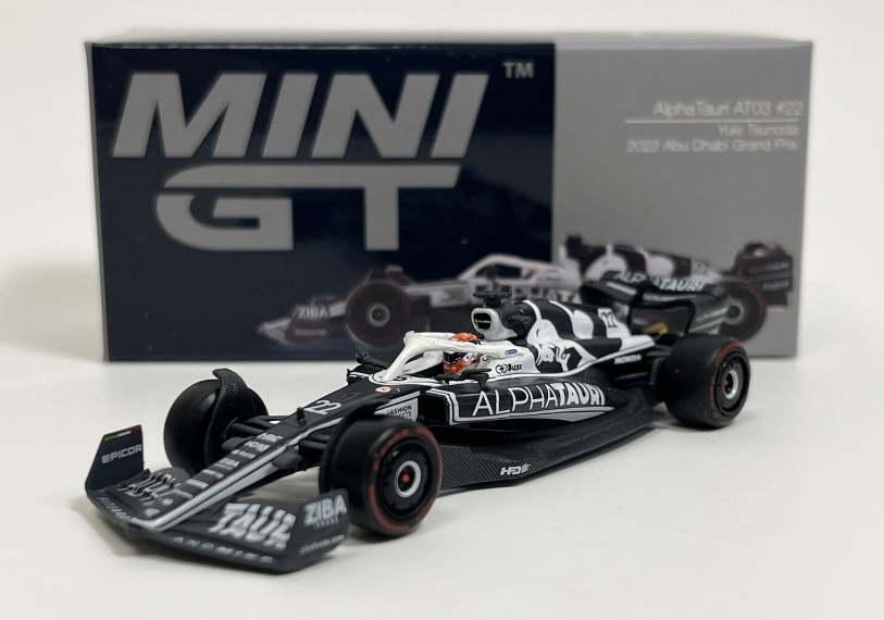 MGT00521-L ALPHA TAURI AT03-YUKI TSUNODA 2022 ABU DHABI GRAND PRIX-