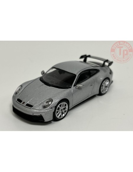 PORSCHE 911 GT3-GT SILVER METALLIC 1/64 MGT00390-R Mini Gt
