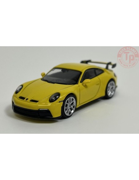 PORSCHE 911 GT3-RACING YELLOW 1/64 MGT00565-L Mini Gt