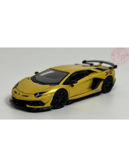 LAMBORGHINI AVENTADOR SVJ-GIALLO ORION 1/64 MGT00563-L Mini Gt