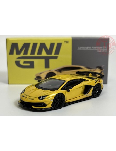 LAMBORGHINI AVENTADOR SVJ-GIALLO ORION 1/64 MGT00563-L Mini Gt