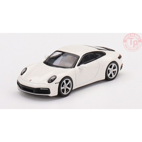 PORSCHE 911 CARRERA S-WHITE 1/64 MGT00380-R MINI GT