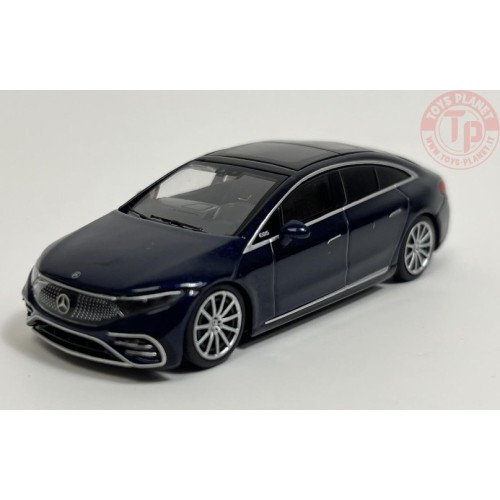 MERCEDES-BENZ EQS 580 4MATIC-BLUE METALLIC 1/64 MGT00559-L MINI GT