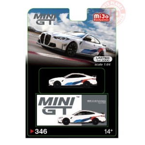 BMW M4 M-PERFORMANCE-ALPINE WHITE 1/64 MGT00346-MJ MINI GT