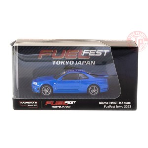 NISMOR34 GT-R Z-TUNE FUELFEST TOKYO 2023-BLUE 1/64 T64S-014-FF TARMAC WORKS