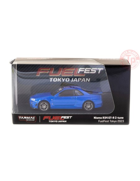 NISMOR34 GT-R Z-TUNE FUELFEST TOKYO 2023-BLUE 1/64 T64S-014-FF TARMAC WORKS