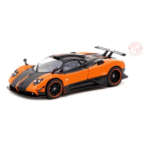 PAGANI ZONDA CINQUE-ARANCIO SAINT TROPEZ 1/64 T64G-TL021-OR TARMAC WORKS