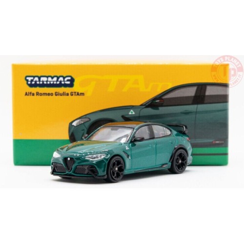 ALFA ROMEO GIULIA GTAM-GREEN METALLIC 1/64 T64G-TL031-MGR TARMAC WORKS