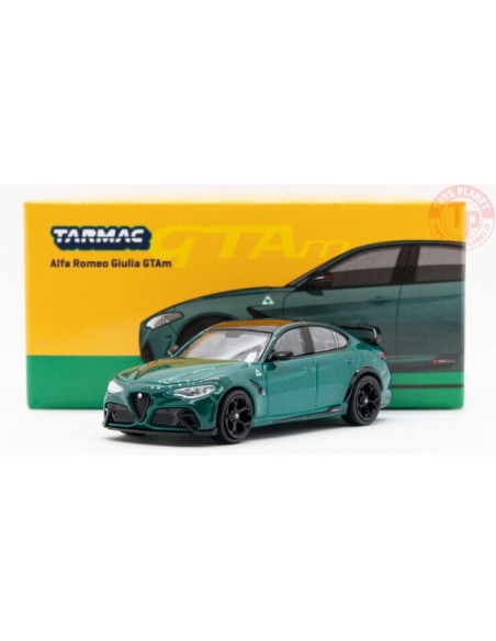 ALFA ROMEO GIULIA GTAM-GREEN METALLIC 1/64 T64G-TL031-MGR TARMAC WORKS