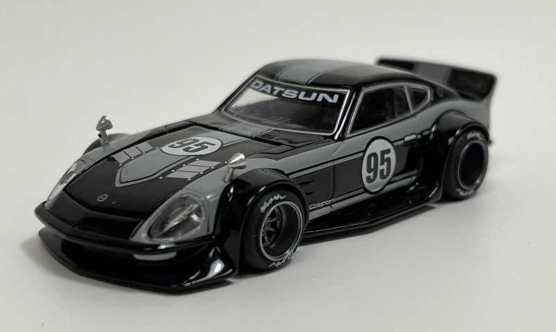 KHMG079 NISSAN FAIRLADY Z KAIDO GT 95 DRIFTER V1-GREY/BLACK 1/64 20