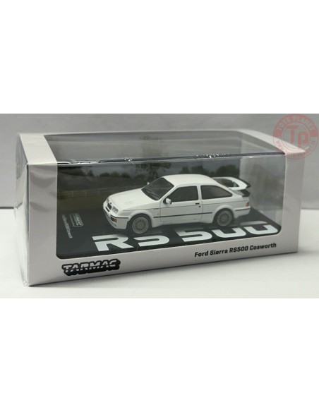 FORD SIERRA RS500 COSWORTH-WHITE 1/64 T64R-058-WHT TARMAC WORKS