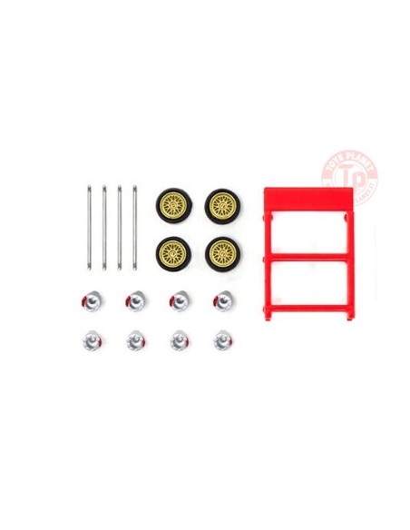 SET RUOTE TARMAC-BBS LM 1/64 T64W-001-CE TARMAC WORKS