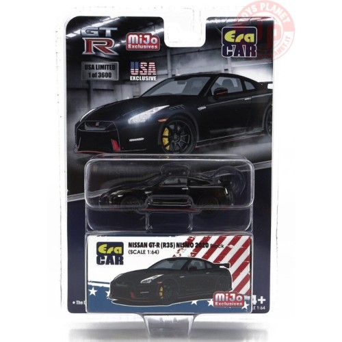 NISSAN GT-R (R35) NISMO 2020-BLACK 1/64 ESPMJ001B ERA CAR