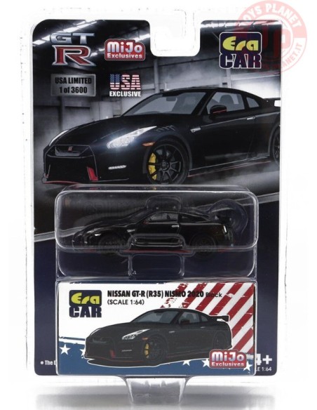 NISSAN GT-R (R35) NISMO 2020-BLACK 1/64 ESPMJ001B ERA CAR