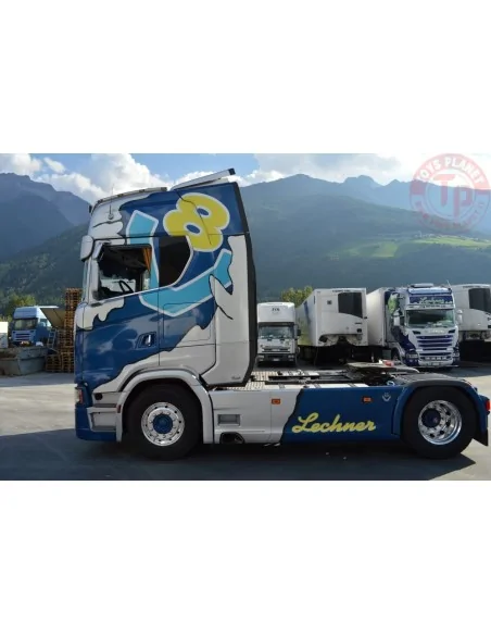 Scania Next Gen S730 Highline 4x2 Highline met koeltrailer Lechner TEKNO 83772 TEKNO