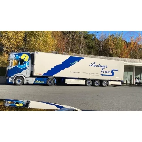 Scania Next Gen S730 Highline 4x2 Highline met koeltrailer Lechner TEKNO 83772 TEKNO
