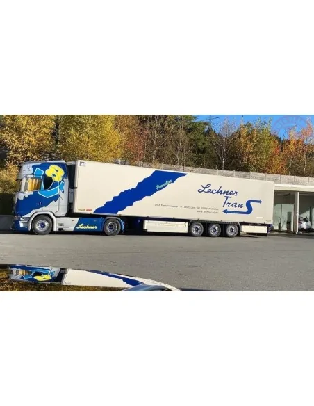 Scania Next Gen S730 Highline 4x2 Highline met koeltrailer Lechner TEKNO 83772 TEKNO