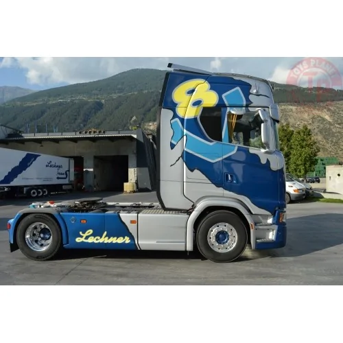 Scania Next Gen S730 Highline 4x2 Highline met koeltrailer Lechner TEKNO 83772 TEKNO