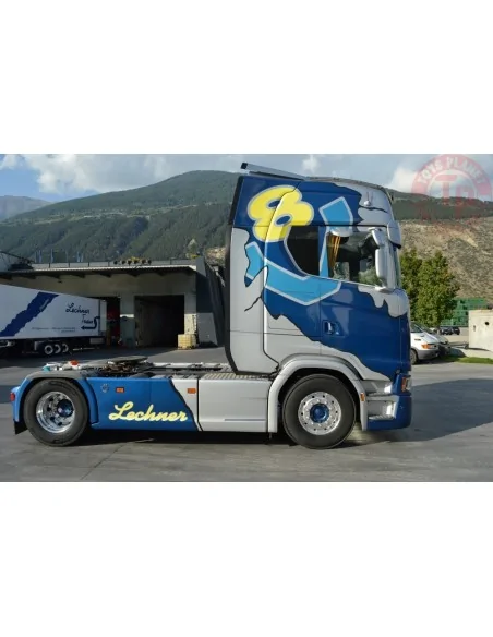 Scania Next Gen S730 Highline 4x2 Highline met koeltrailer Lechner TEKNO 83772 TEKNO