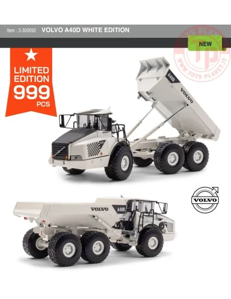 VOLVO A40D WHITE EDITION MOTORART 300092 MOTORART