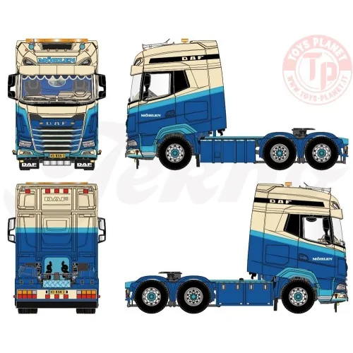 DAF XG 6x2 Michel Mohlen TEKNO 83988 TEKNO