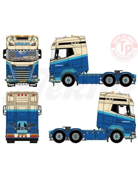 DAF XG 6x2 Michel Mohlen TEKNO 83988 TEKNO