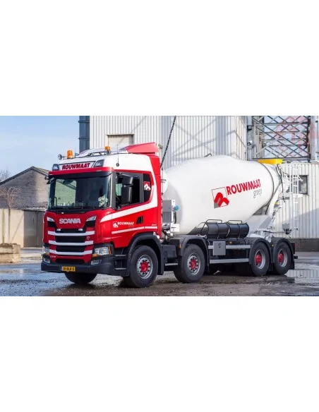 Scania Next Gen G370 8x4 motorwagen met betonmixer Rouwmaat TEKNO 85360 TEKNO Scania Next Gen G370 8x4 motorwagen met betonmixer Rouwmaat TEKNO 85360 TEKNO