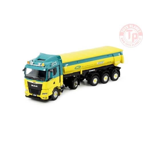 MAN TGX GM 4x2 met 3-assige Meiller kipper Eberhard TEKNO 85369 TEKNO