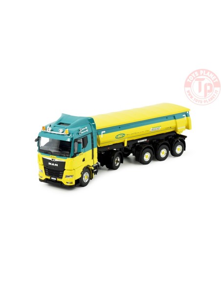 MAN TGX GM 4x2 met 3-assige Meiller kipper Eberhard TEKNO 85369 TEKNO