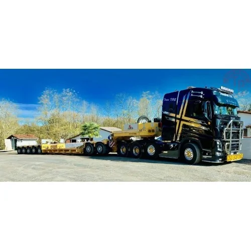 Volvo Globetrotter XL 8x4 met 2+4 dieplader Sarhy TEKNO 82626 TEKNO
