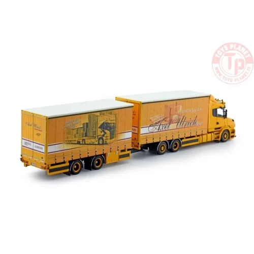 Scania Torpedo curtainside semitrailer combi Lupal - Axel Ulrich TEKNO 73433 TEKNO
