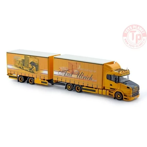 Scania Torpedo curtainside semitrailer combi Lupal - Axel Ulrich TEKNO 73433 TEKNO