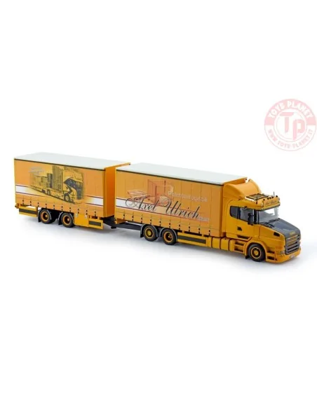 Scania Torpedo curtainside semitrailer combi Lupal - Axel Ulrich TEKNO 73433 TEKNO Scania Torpedo curtainside semitrailer combi Lupal - Axel Ulrich TEKNO 73433 TEKNO